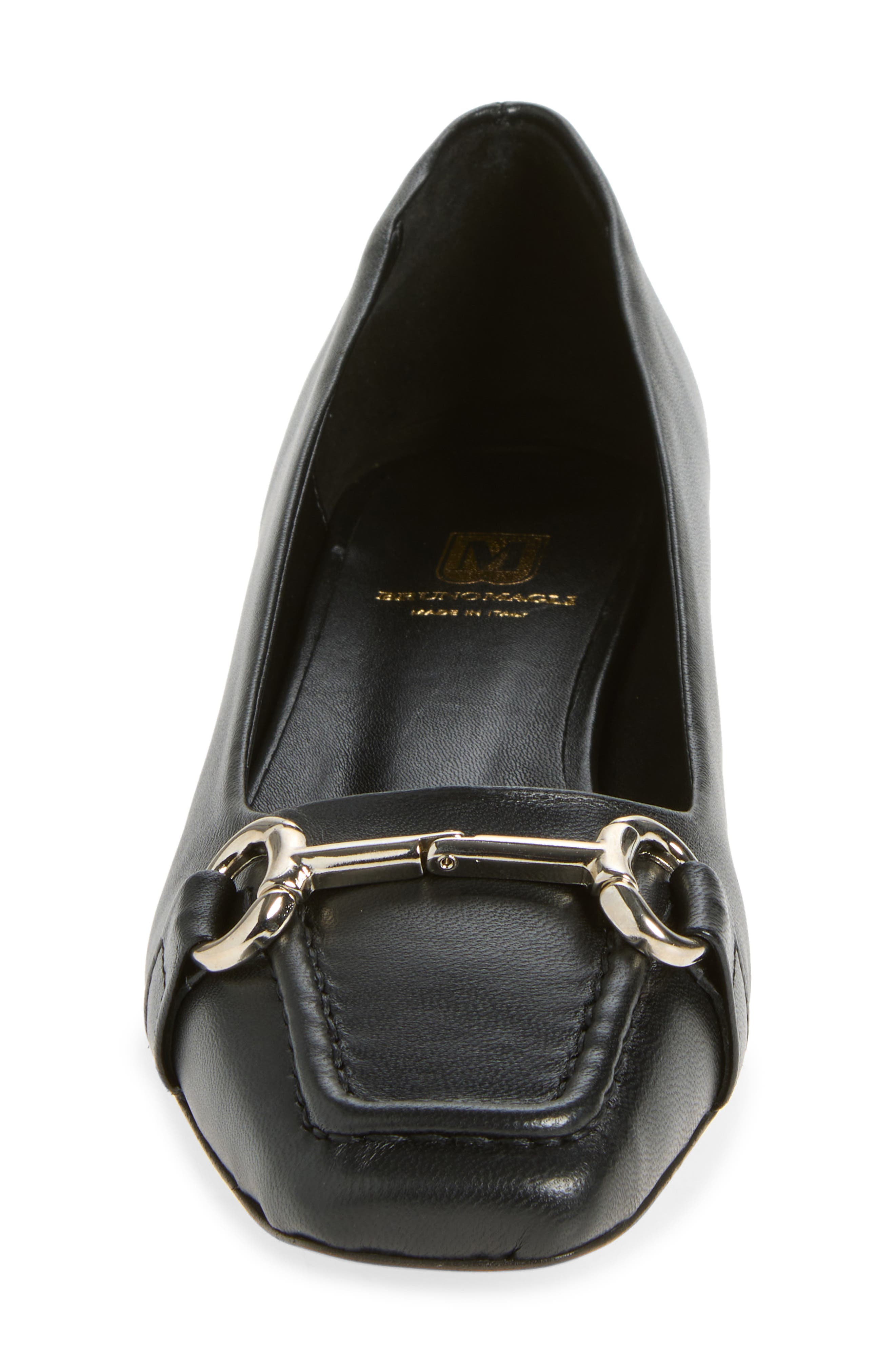 Patrina Flat, Alternate, color, BLACK LEATHER