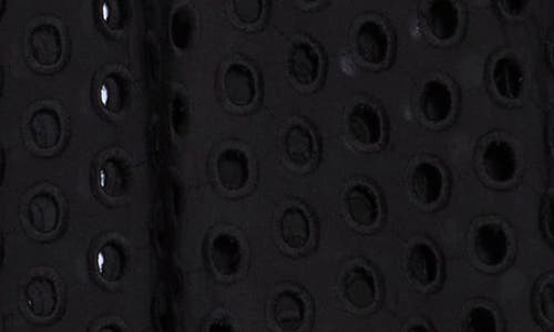 L Agence L'agence Lindy Eyelet Button-up Shirt In Black