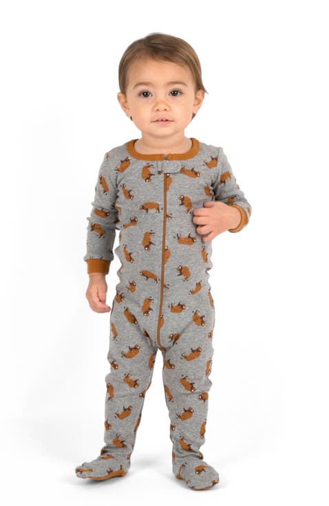Kids Cotton Footed Printed Pajamas, Animal, Holiday & Fun Prints (Toddler, Little Kid & Big Kid)