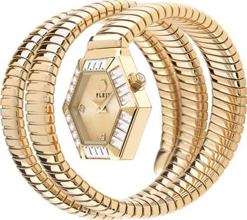 腕時計その他 Philipp Plein $Nake Hexagon Bracelet Watch Philipp Plein Womens Watches | Direct Luxury