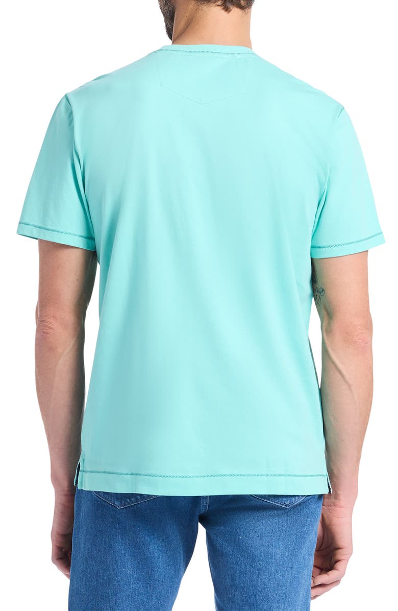 Robert Graham Damien V-Neck Knit T-Shirt, Alternate, color, 