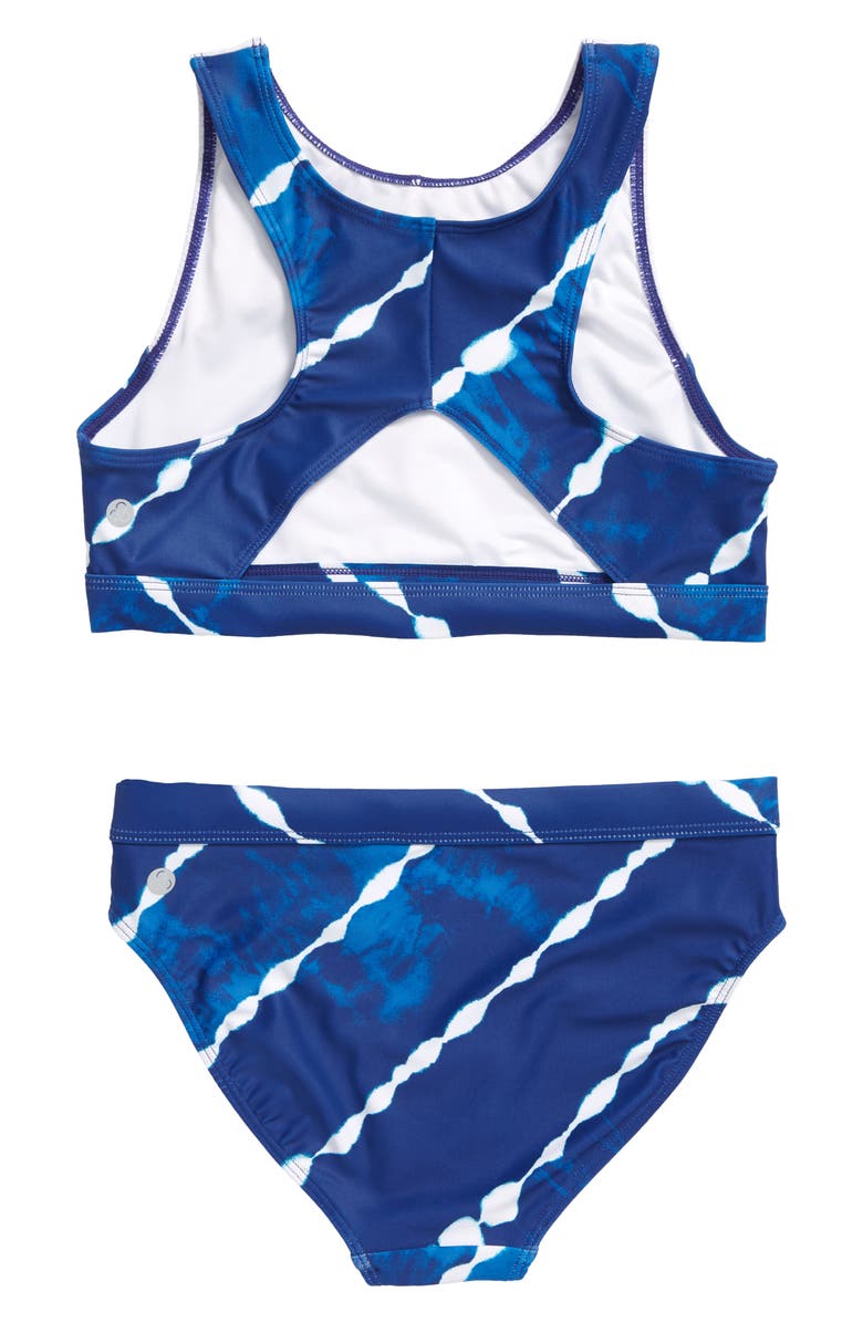Zella Girl Two-Piece Swimsuit, Alternate, color,