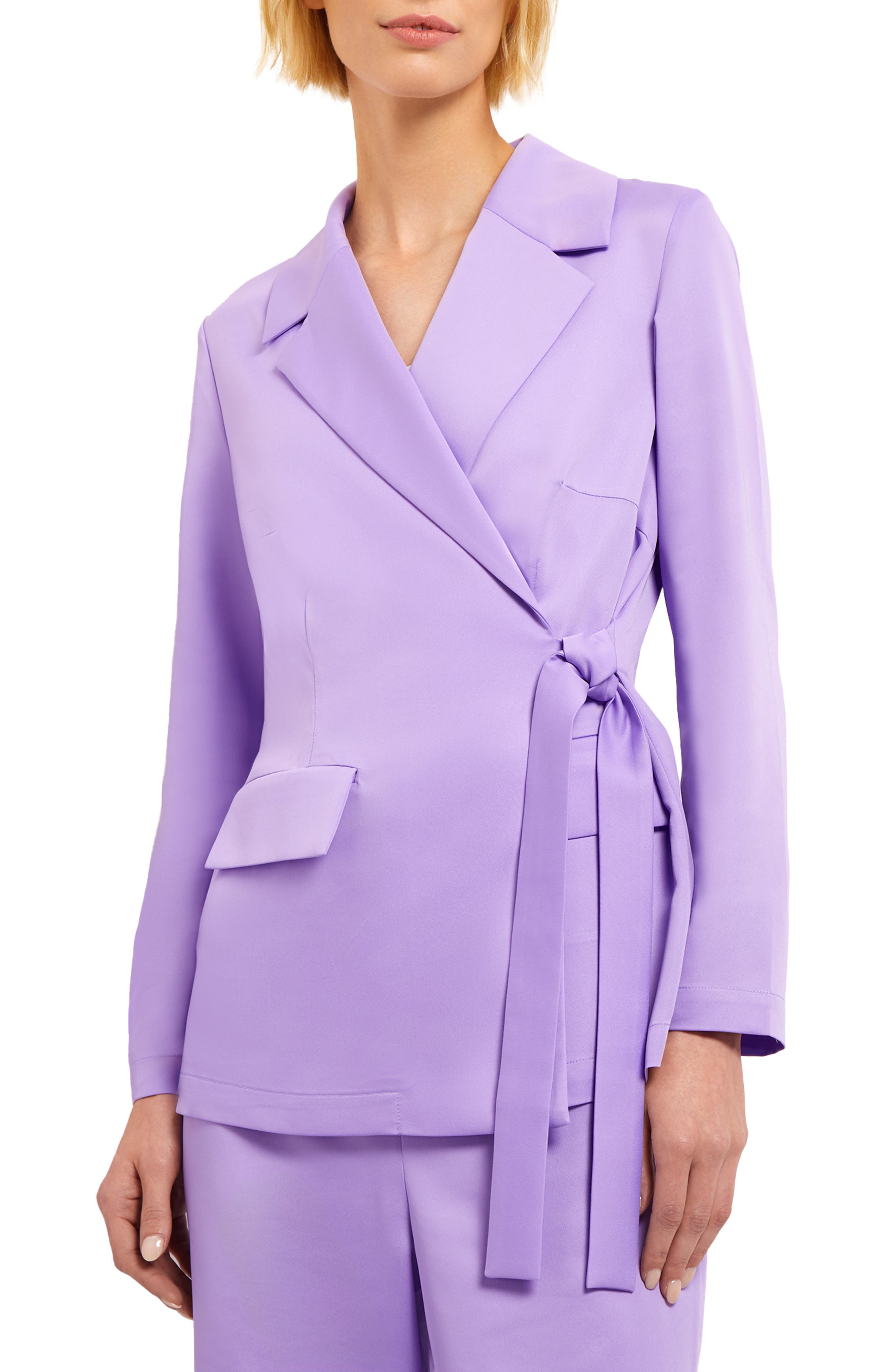 Side Tie Blazer