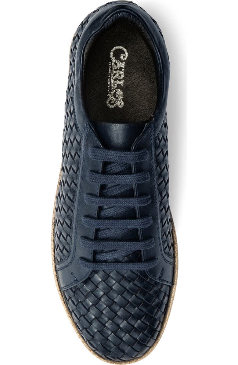 CARLOS SANTANA Gabor Woven Sneaker, Alternate, color, Blue
