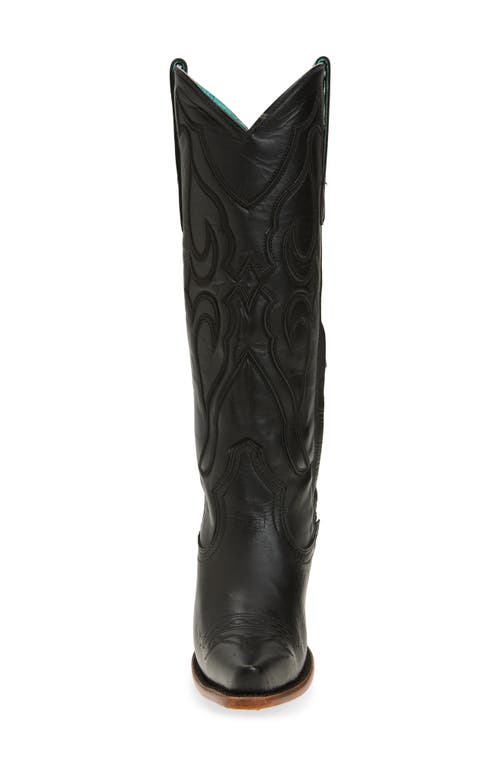 Corral Knee High Western Boot In Black