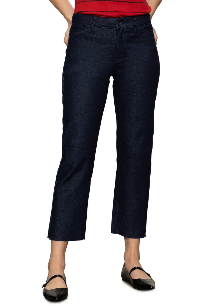 Sanctuary Cadence Straight Leg Ankle Jeans, Main, color, Plot Twist