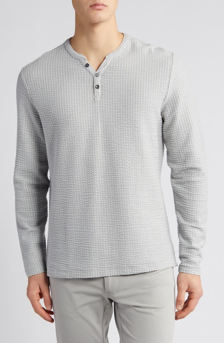 Robert Barakett Lancer Textured Henley, Main, color, 
