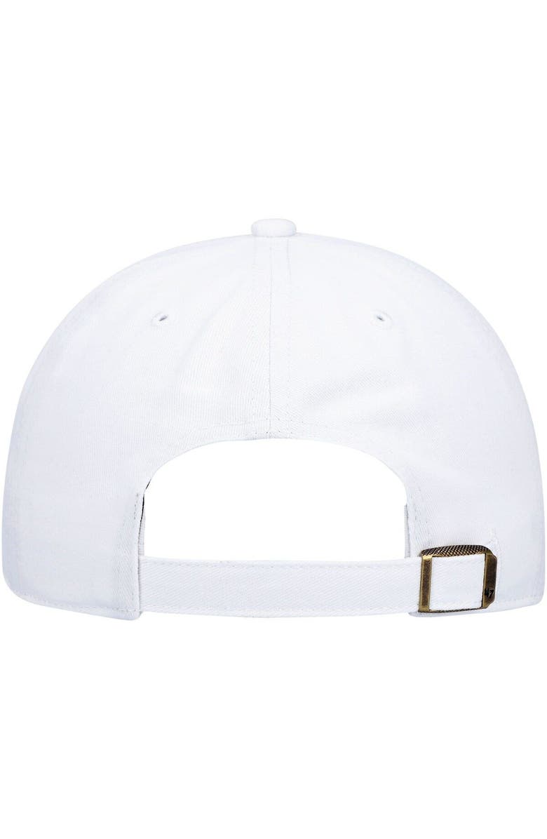'47 Women's '47 White Michigan Wolverines Miata Clean Up Logo Adjustable Hat, Alternate, color, 