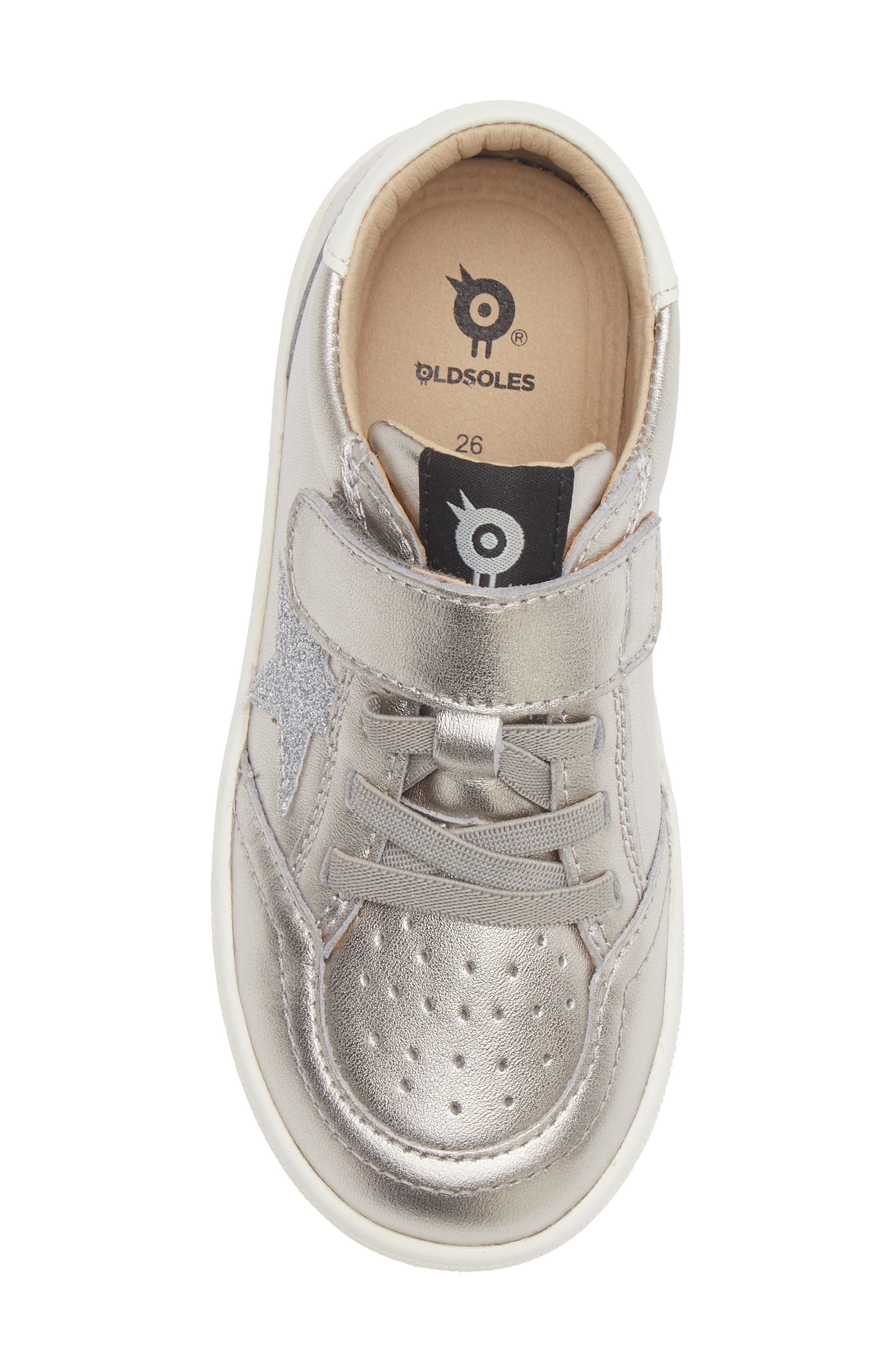 Kids' Platinum Runner Sneaker, Alternate, color, MILLET GOLD / WHITE