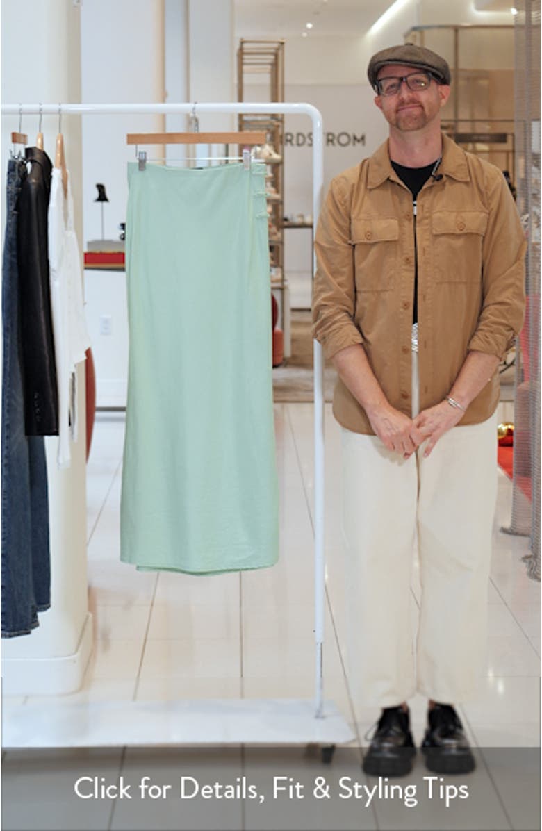 Woven Maxi Skirt