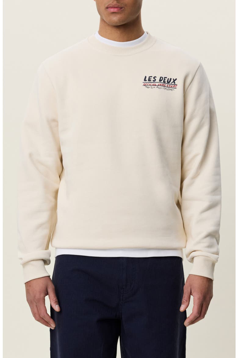 Record Graphic Sweatshirt, Main, color, IVORY