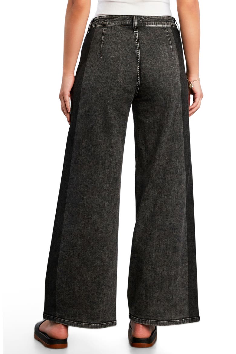 Relaxed Wide Leg Jeans, Alternate, color, 2 TONE GREY