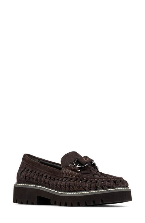 Hansine Lug Sole Bit Loafer