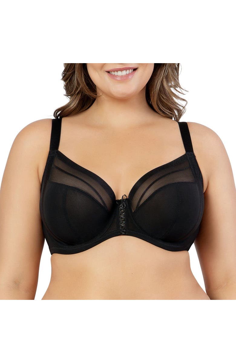 Parfait Shea Plunge Unlined Bra, Alternate, color, 