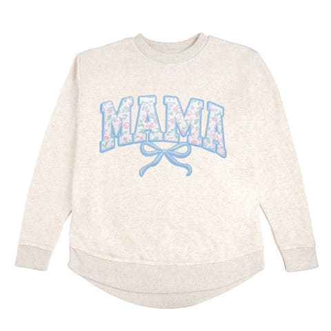 Mama Bow Patch Women's Sweatshirt