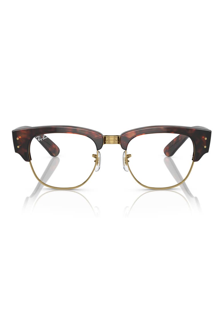 50mm Square optical glasses, Main, color, TORTOISE