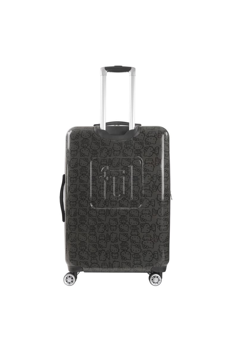 Hello Kitty Pose All Over Print 29" Hard-Sided Luggage, Alternate, color, Black