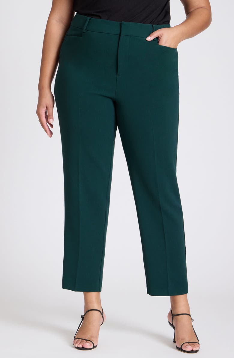 ELOQUII The Iconic Kady Ankle Straight Leg Pants, Main, color, 