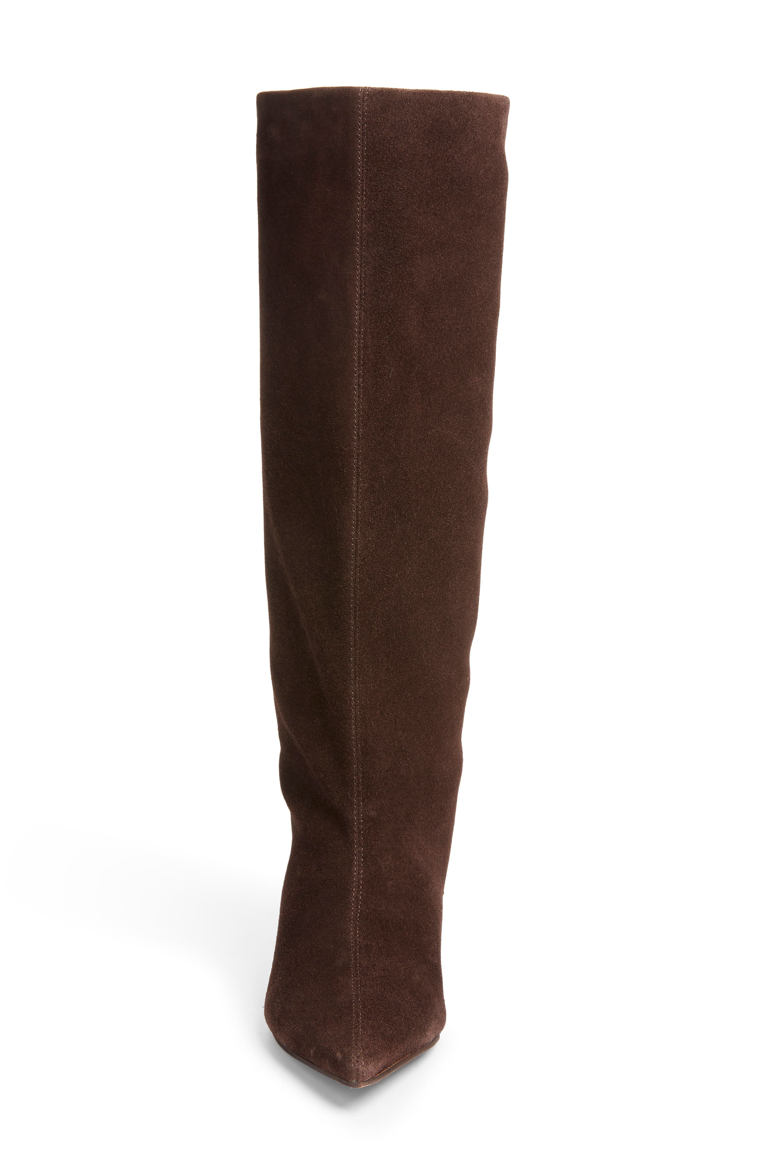 Brax Pointed Toe Boot, Alternate, color, BROWN SUEDE