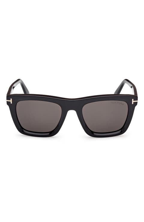 Lelio 53mm Square Sunglasses
