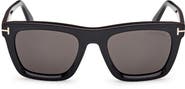 TOM FORD Lelio 53mm Square Sunglasses