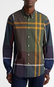 Barbour Dunoon Oversized Tartan Cotton Poplin Shirt