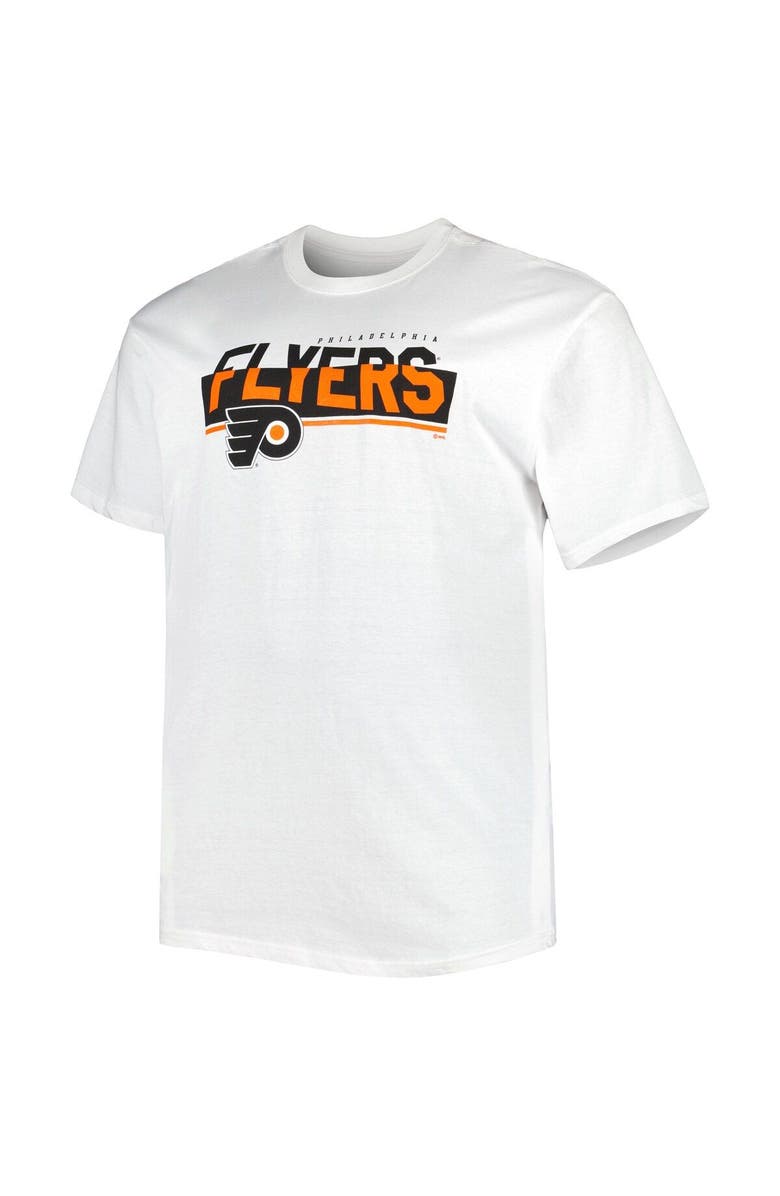 FANATICS Men's Fanatics Branded White Philadelphia Flyers Big & Tall Special Edition 2.0 T-Shirt, Alternate, color, White