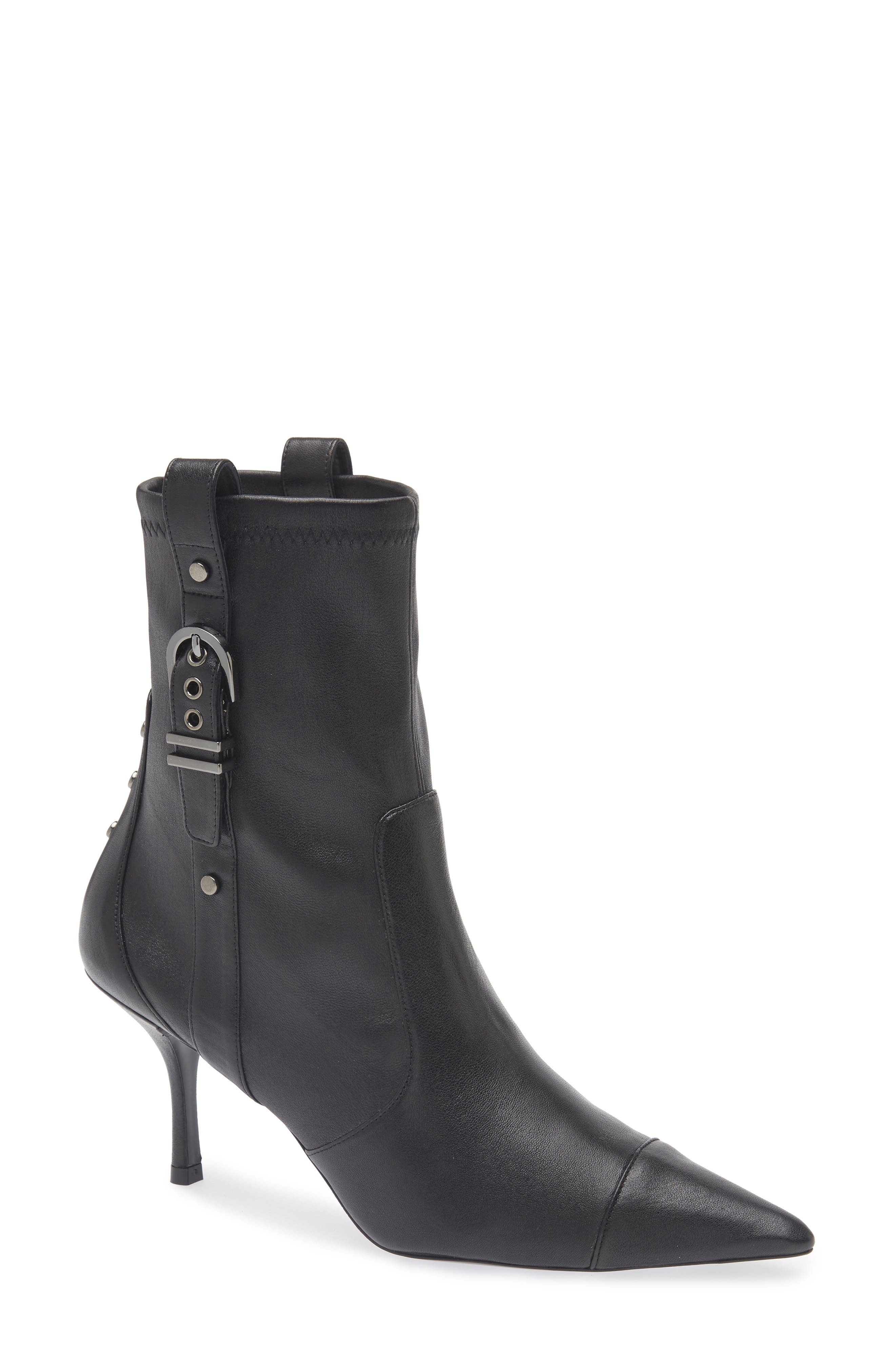 Maverick 75 Bootie, Main, color, BLACK