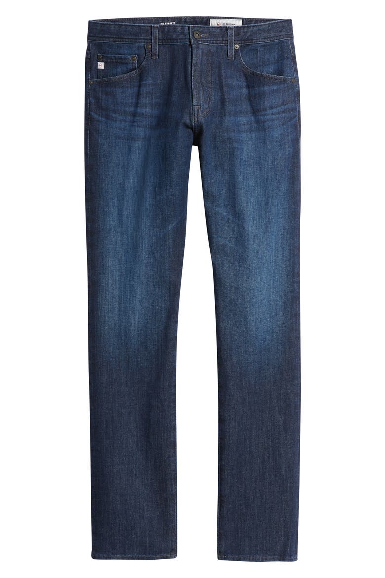 Everett Slim Straight Leg Jeans, Alternate, color, PURSUIT