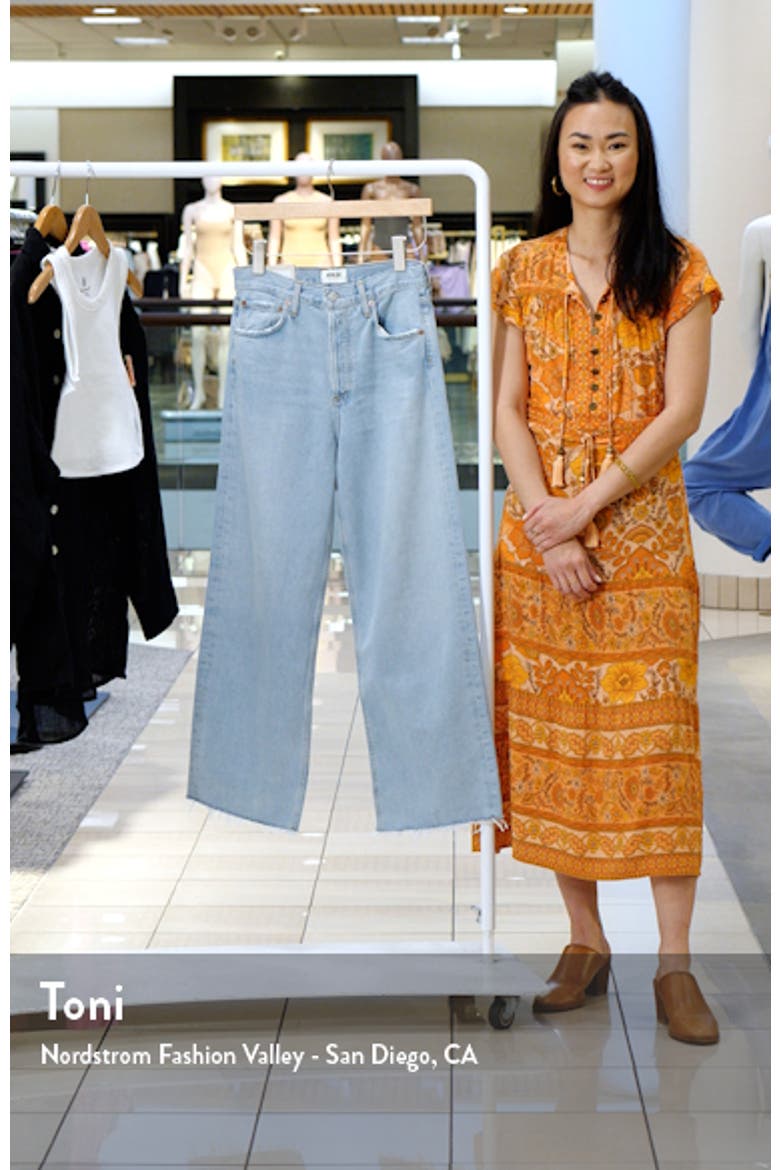 Ren High Waist Wide Leg Jeans video