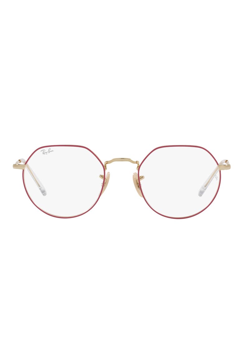 51mm Irregular Optical Glasses, Main, color, GOLD