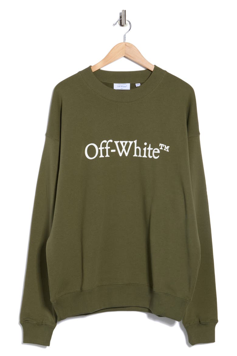 Bookish Skate Graphic Sweatshirt, Alternate, color, WINTER MOSS-WHITE