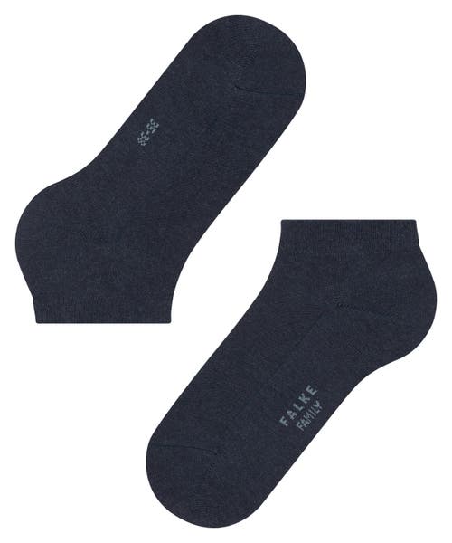 Falke Family Sustainable Cotton Sneaker Socks In Blue
