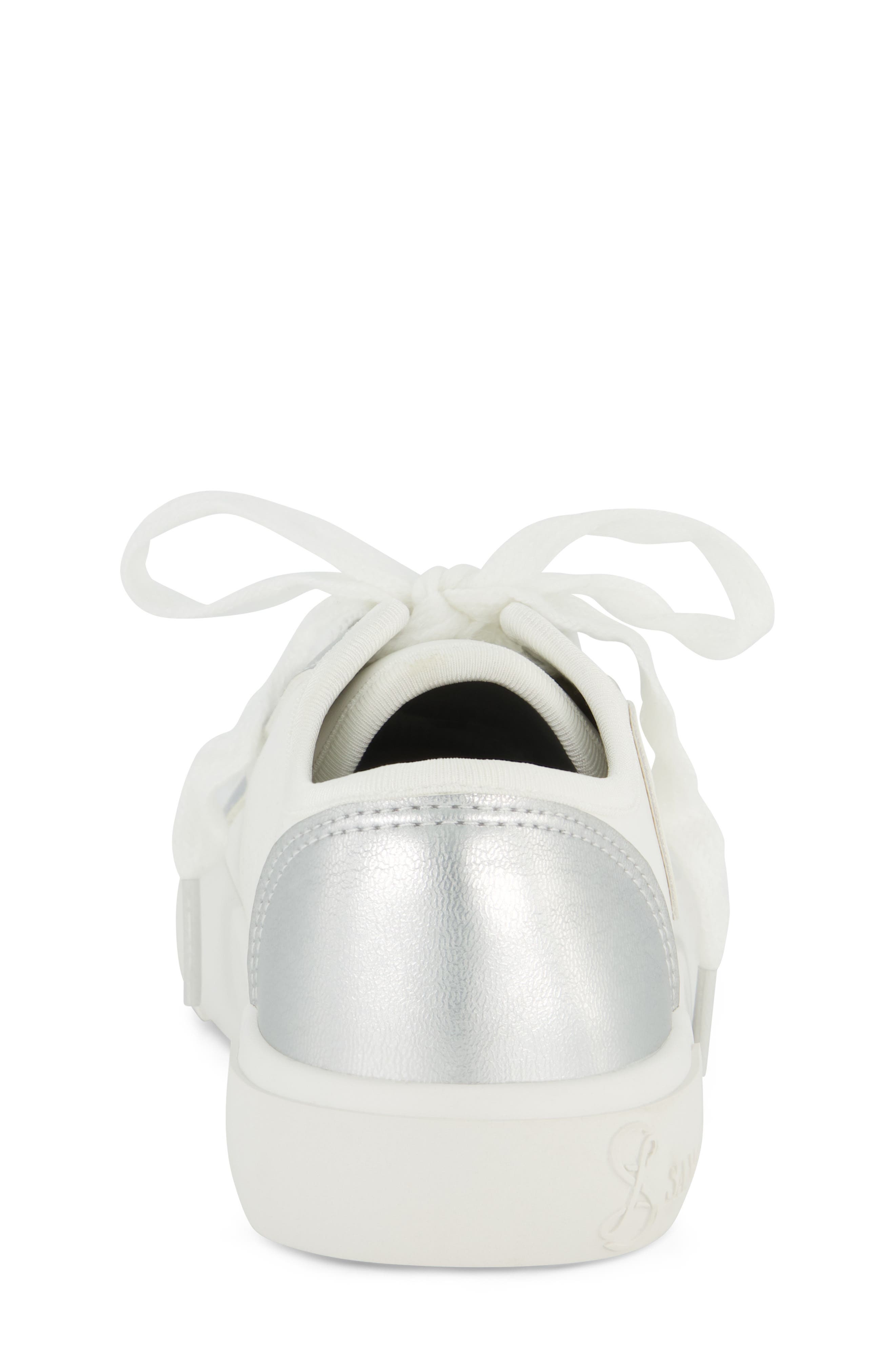 SAM & LIBBY Kids' Davie Dina Sneaker, Alternate, color, Silver