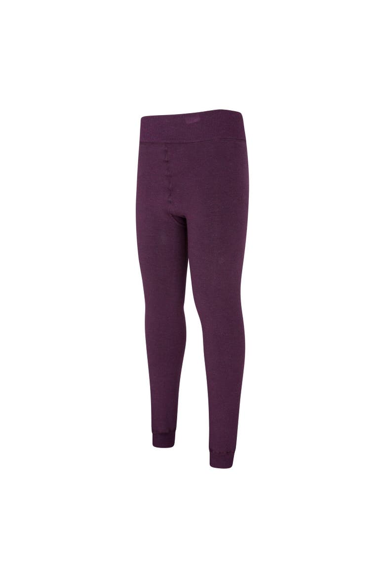 Childrens/Kids Fluffy Fleece Lined Leggings, Alternate, color, Purple