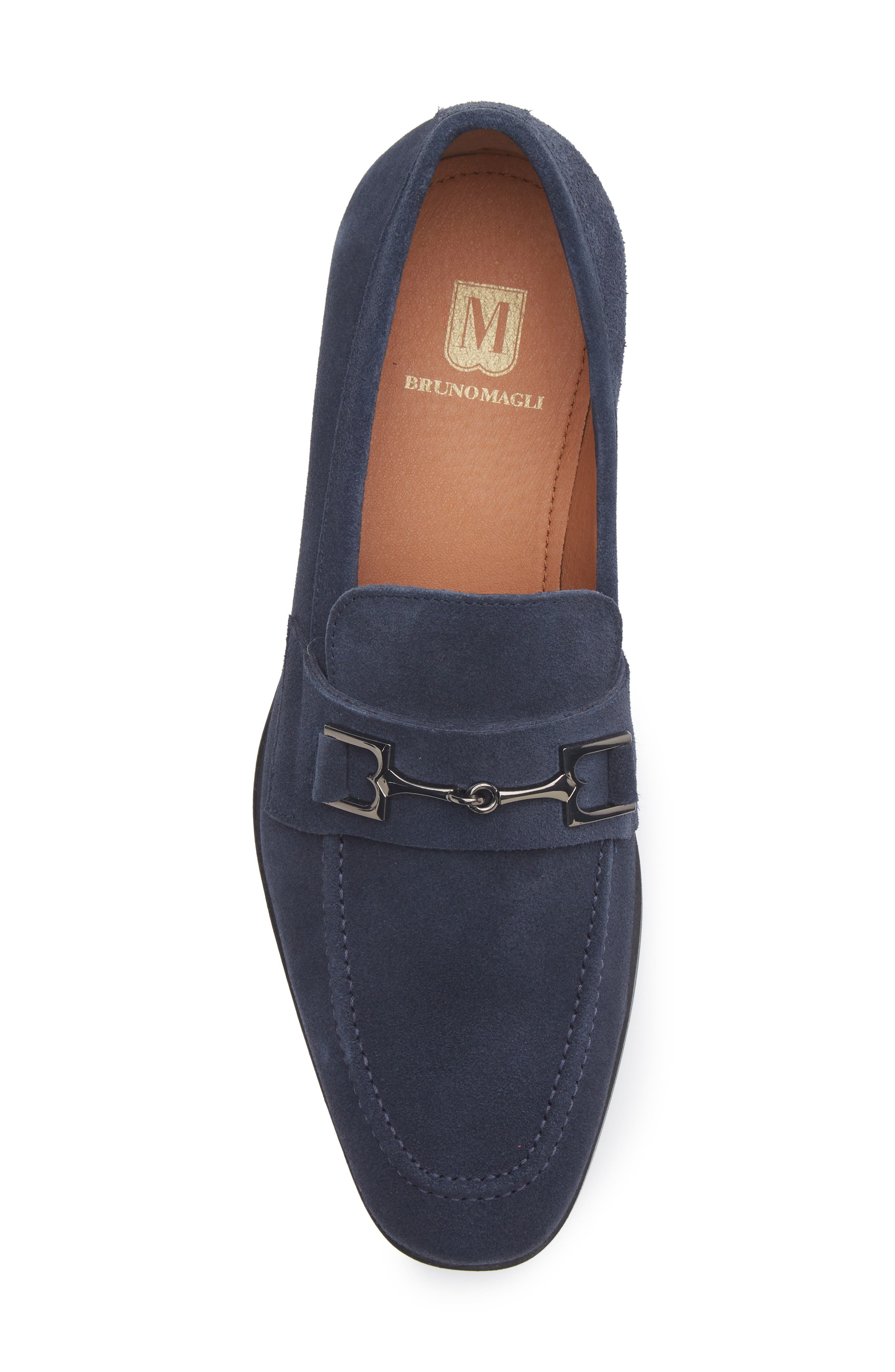 Pacoal Bit Loafer, Alternate, color, NAVY SUEDE