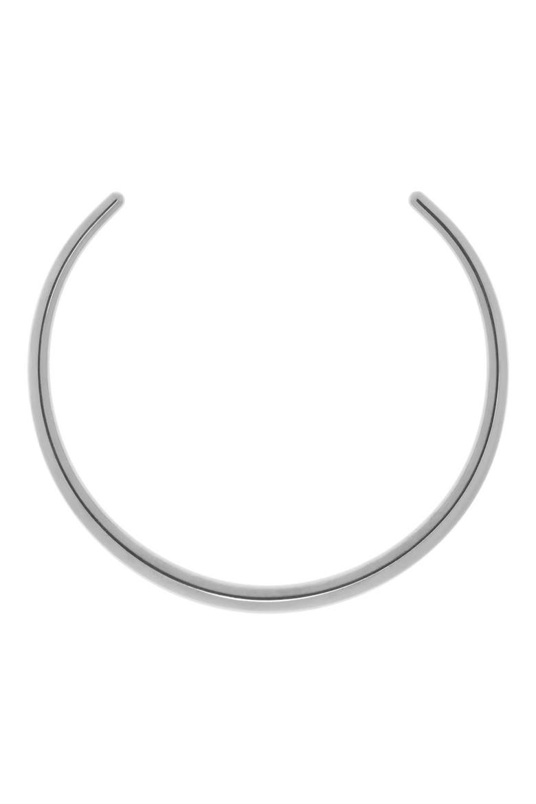 Collar Necklace, Main, color, SILVER