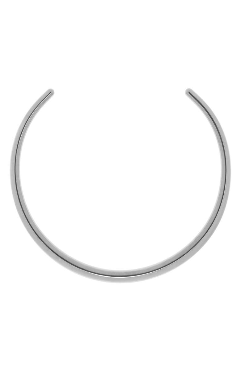 MARLYN SCHIFF Collar Necklace, Main, color, Silver