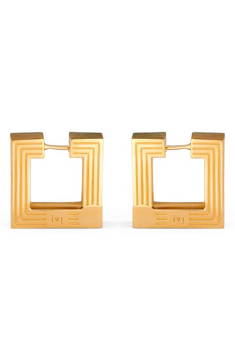 Medium Aurelia Hoop Earrings