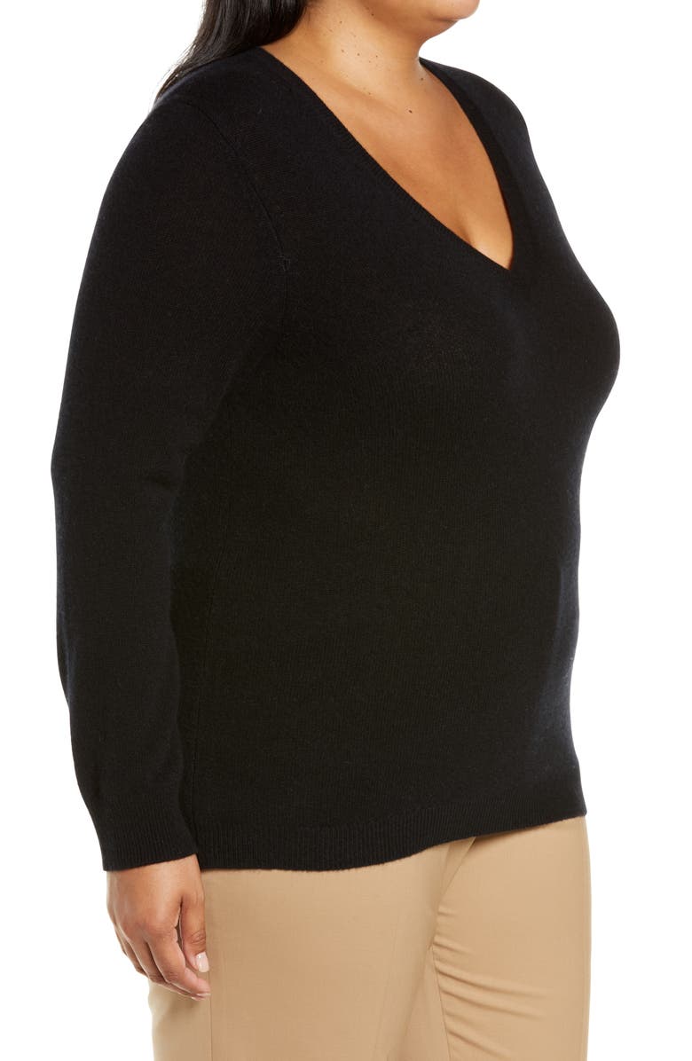 Nordstrom Essential V-Neck Cashmere Sweater, Alternate, color, 