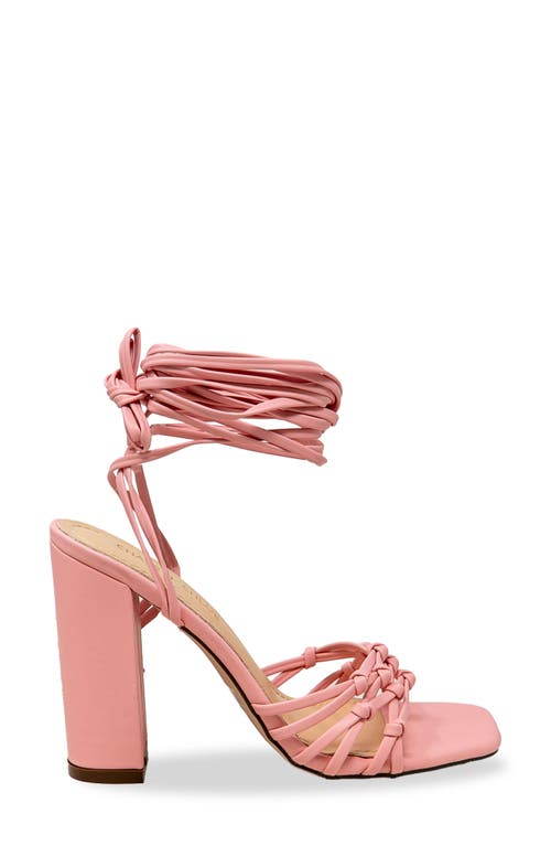 Chase & Chloe Chase And Chloe Lyria Ankle Wrap Sandal