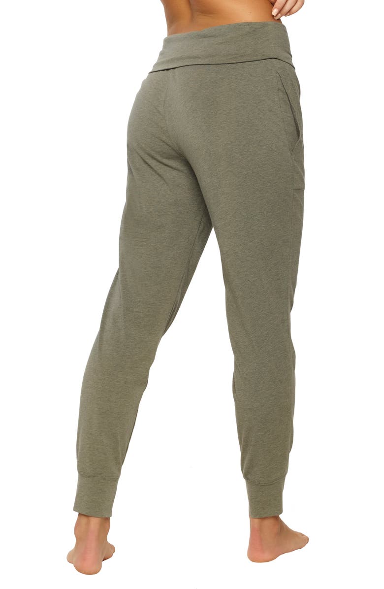 Felina Oversize Stretch Organic Cotton Joggers, Alternate, color, 