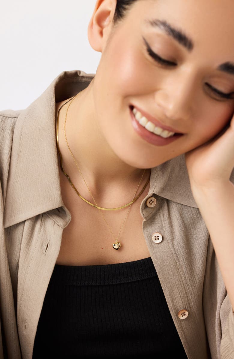 Ana Luisa Lev Pendant Necklace, Alternate, color, Gold