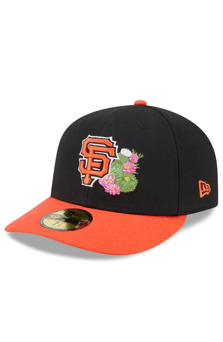 New Era Men's New Era Black/Orange San Francisco Giants 2026 Spring Training 59FIFTY Fitted Hat, Alternate, color, Black