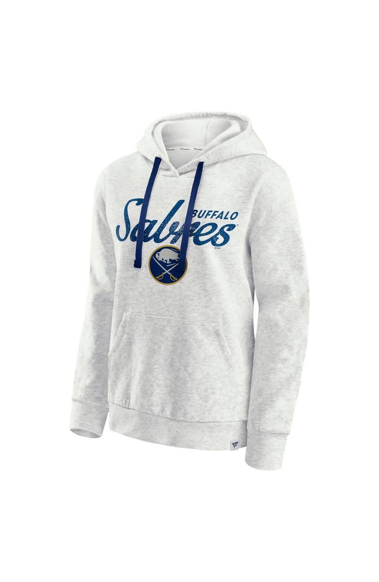 FANATICS Women's Fanatics  Oatmeal Buffalo Sabres True Classics Quilted Pullover Hoodie, Alternate, color, 