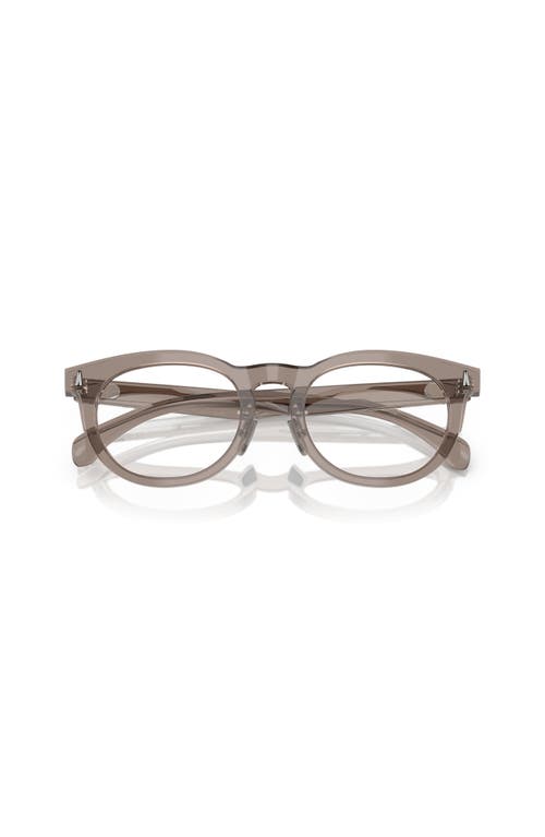 Moncler 52mm Phantos Optical Glasses In Gray