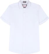 Robert Graham Sutton Linen & Cotton Short Sleeve Button-Up Shirt