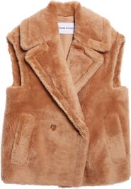 Stand Studio Clary Oversize Double Breasted Wool Vest