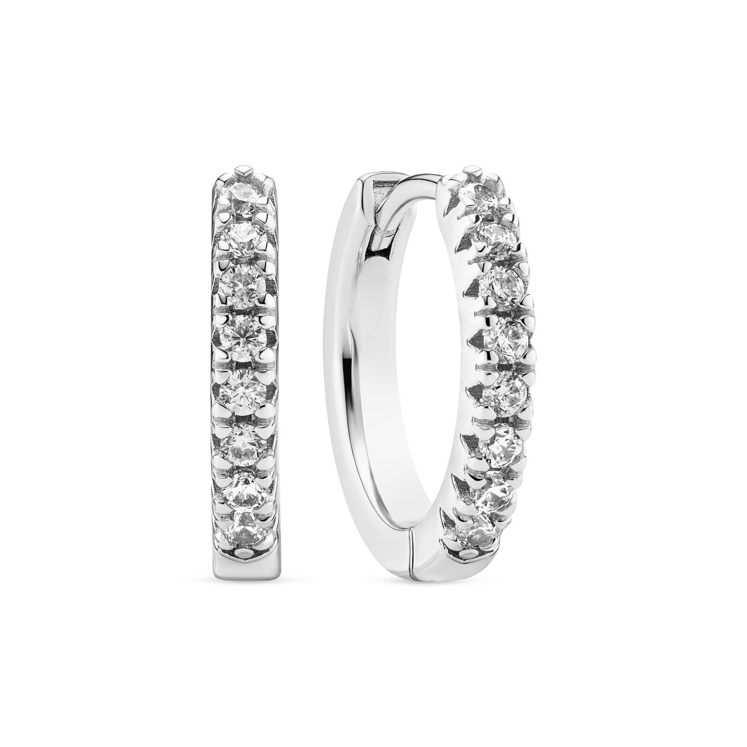 Sterling Silver / White
