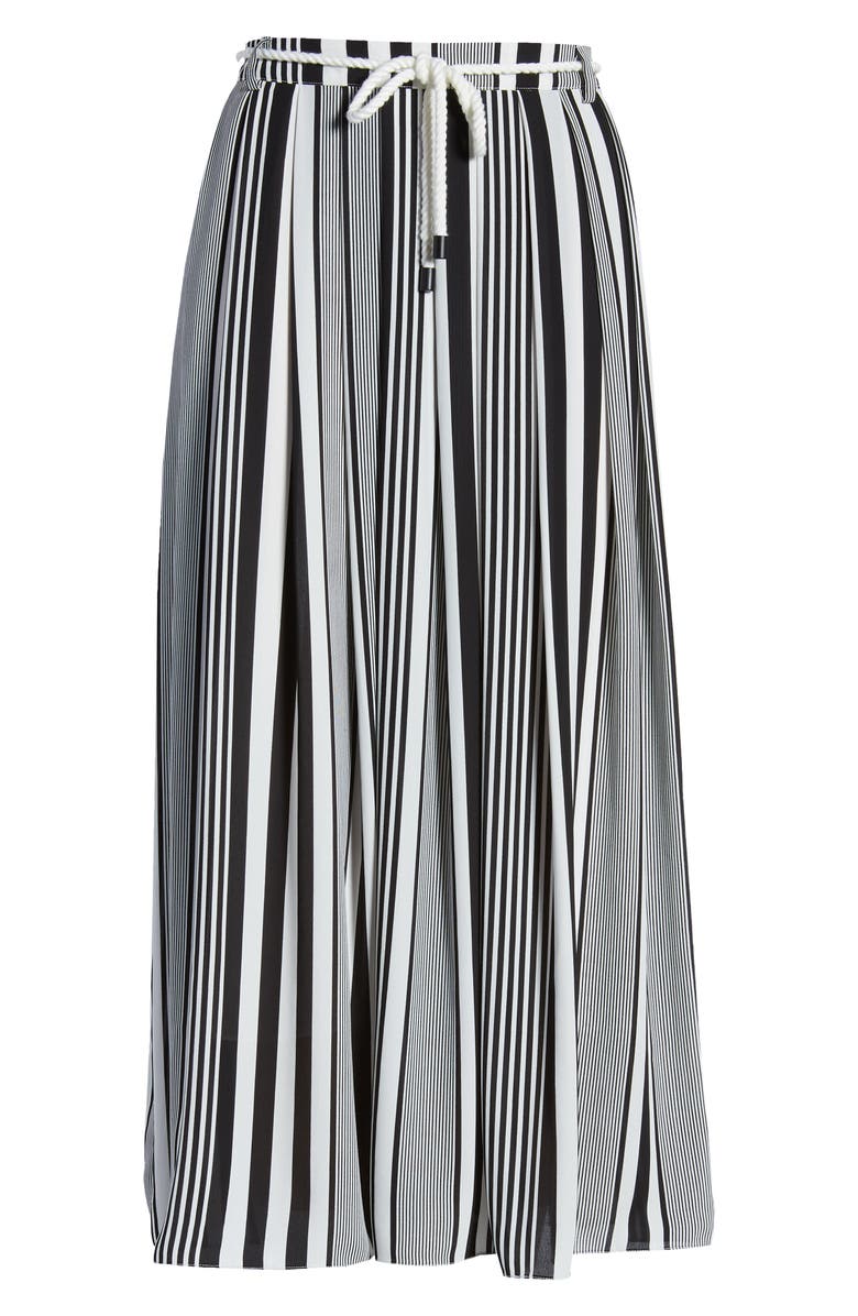 Vince Camuto Variegated Stripe Rope Midi Skirt, Alternate, color, 